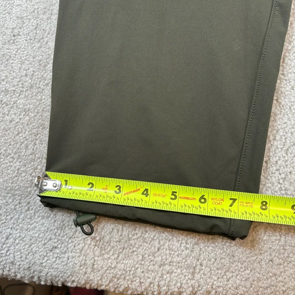 Cotopaxi Veza Adventure Pants Mens XL Olive Green Straight Leg Drawstring Hiking